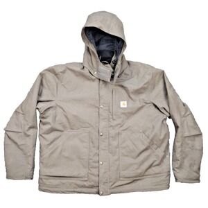 Men's Carhartt Full Swing Jacket Mens XXL Full-Zip Quick Duck Green